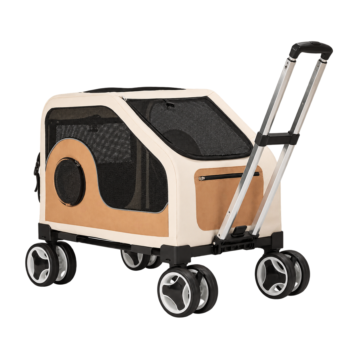 Pet outdoor rolling case