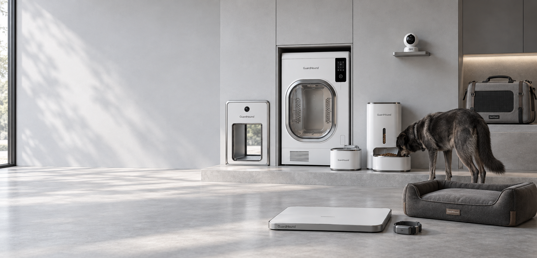 GuardHound SMART DOG product system wall