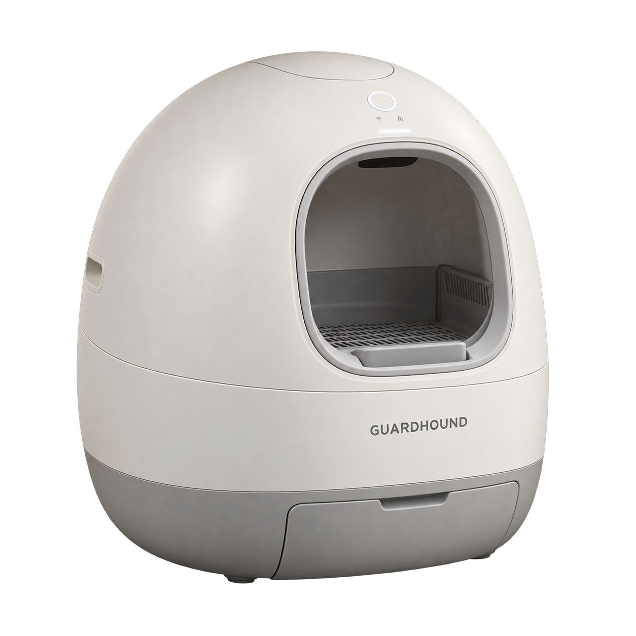 Self-cleaning smart litter box