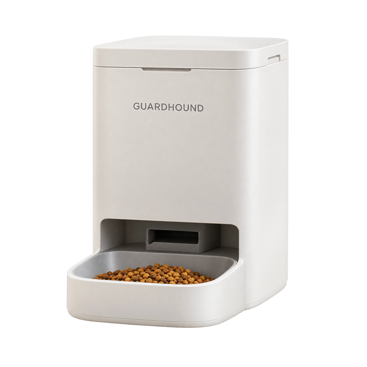 Smart dual-bowl automatic pet feeder