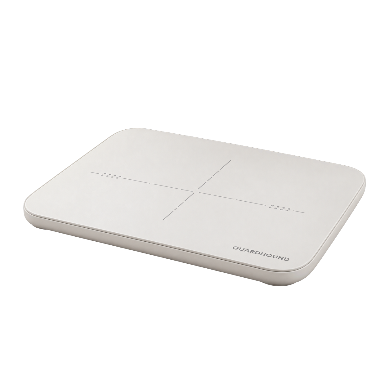 Professional pet body-weight scale with measuring marks