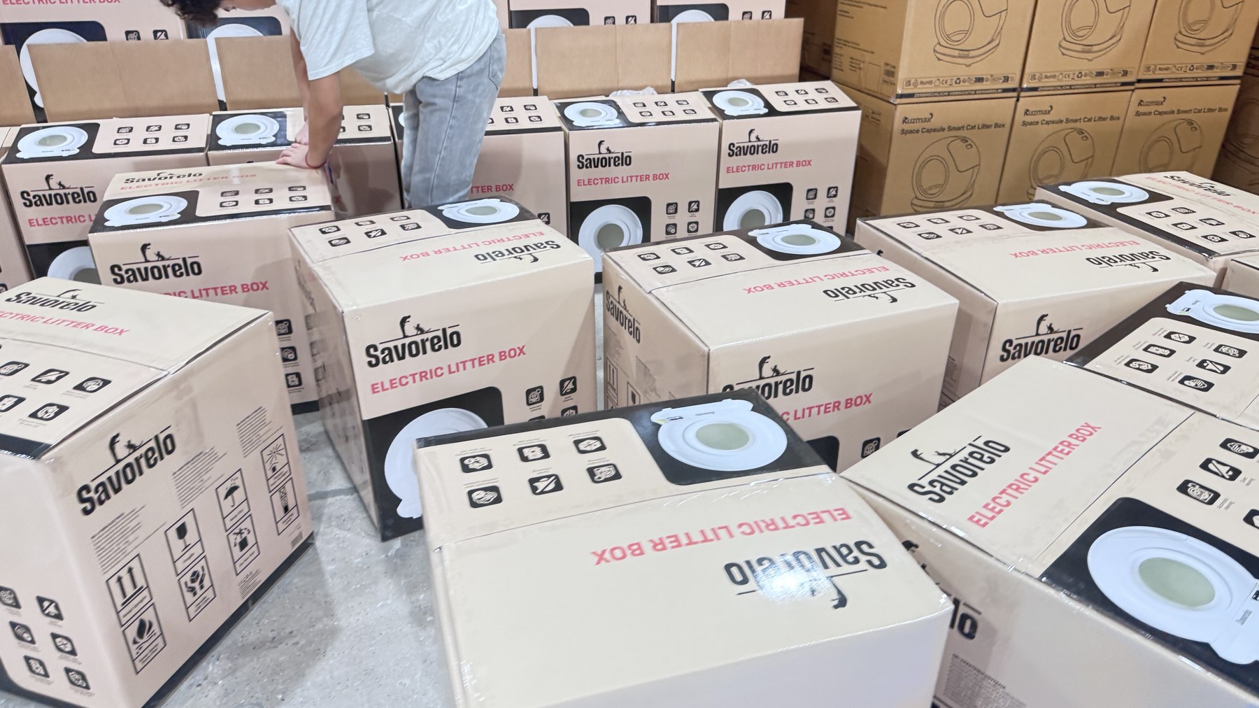 Electric Litter Box project evidence — Savorelo · Electric Litter Box Project (GH-CASE-030)