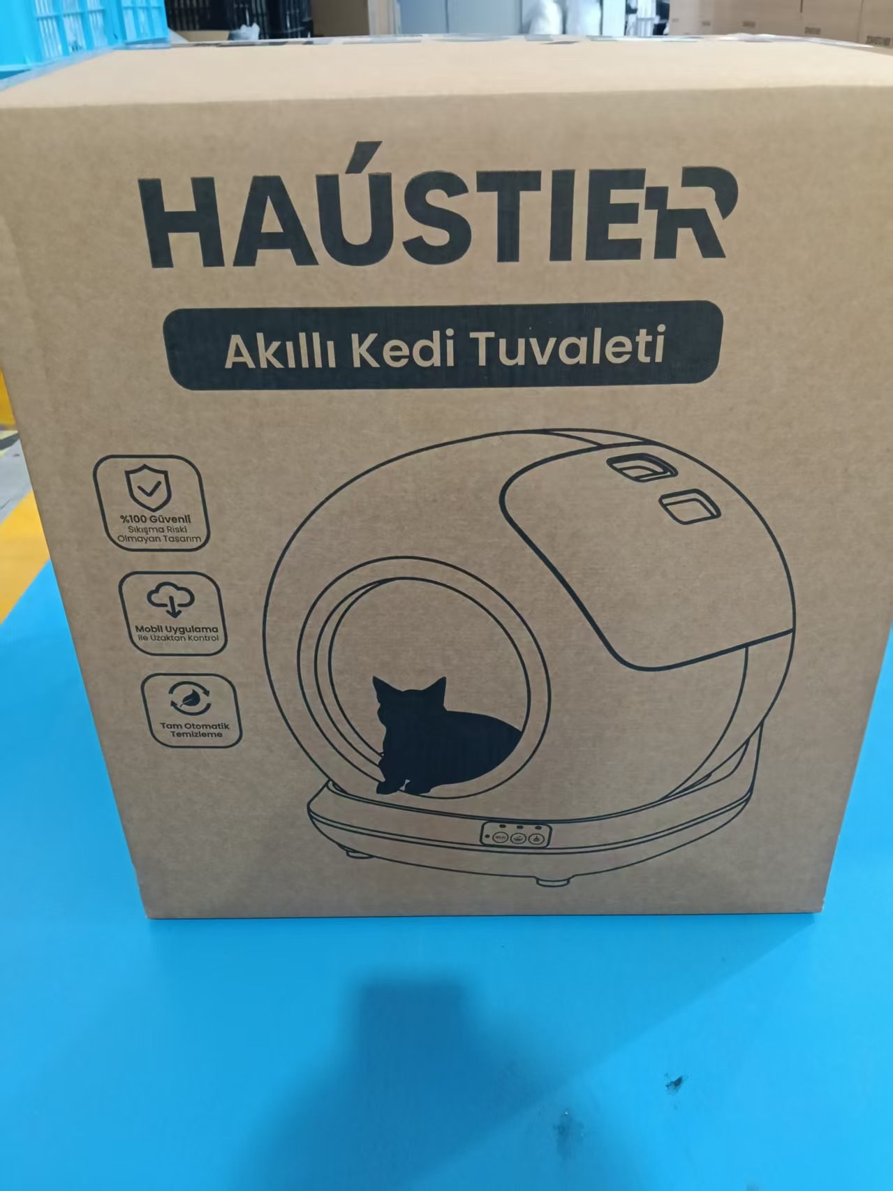 Smart Cat Litter Box (automatic self-cleaning) project evidence — HAÚSTIER · Smart Litter Box Project