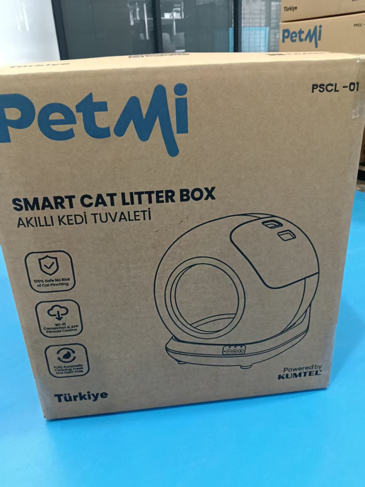 Smart Cat Litter Box (model PSCL-01) project evidence — PetMi · Smart Litter Box Project