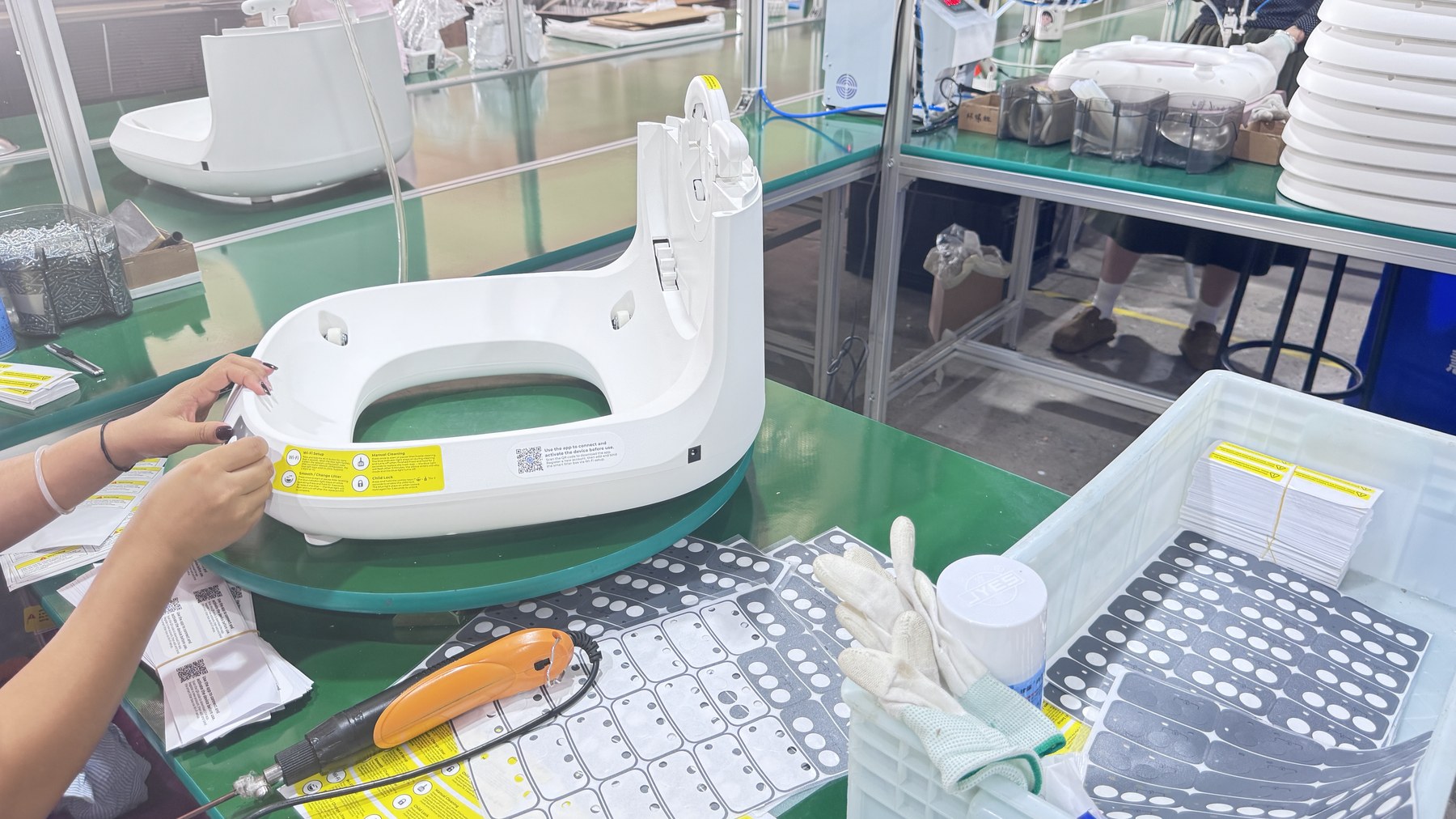 Electric Litter Box project evidence — Savorelo · Electric Litter Box Project (GH-CASE-030)
