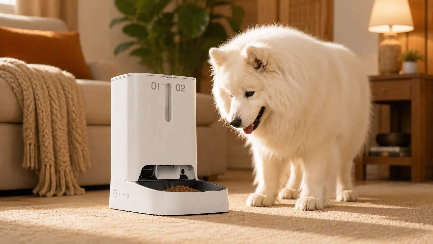 GuardHound Smart Feeder Pro · Intuitive App Control · GuardHound DOG