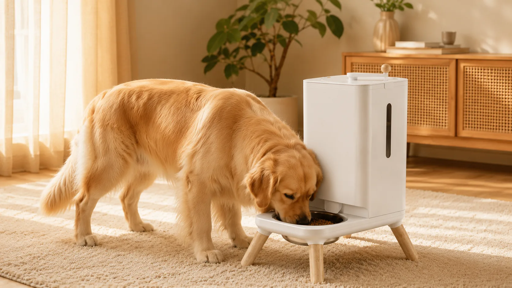 Smart Feeder Pro Max · Precision Portion Control · GuardHound DOG