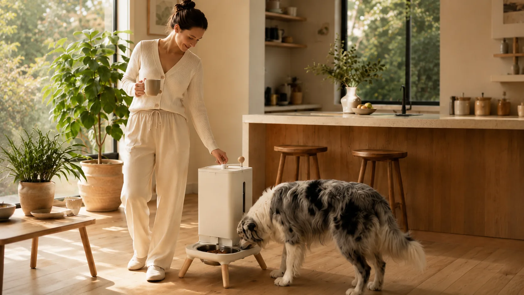 Smart Feeder Pro Max · Morning Routine · GuardHound DOG
