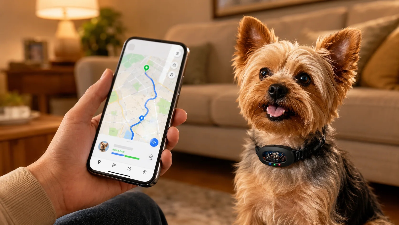 GuardHound Long-Lasting GPS Pet Tracker · All-Day Battery Life · GuardHound DOG