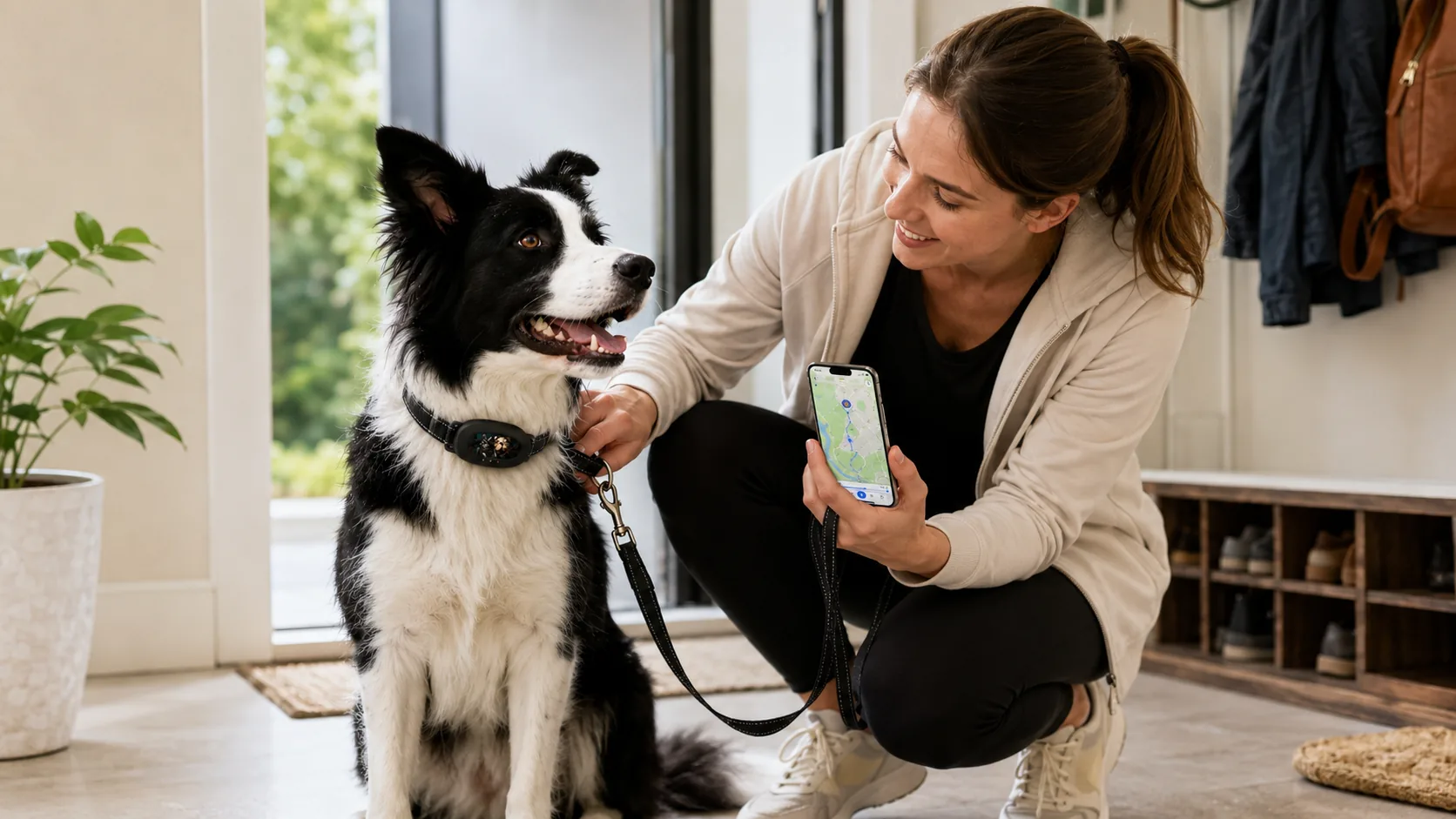 GuardHound Long-Lasting GPS Pet Tracker · Backyard Play · GuardHound DOG