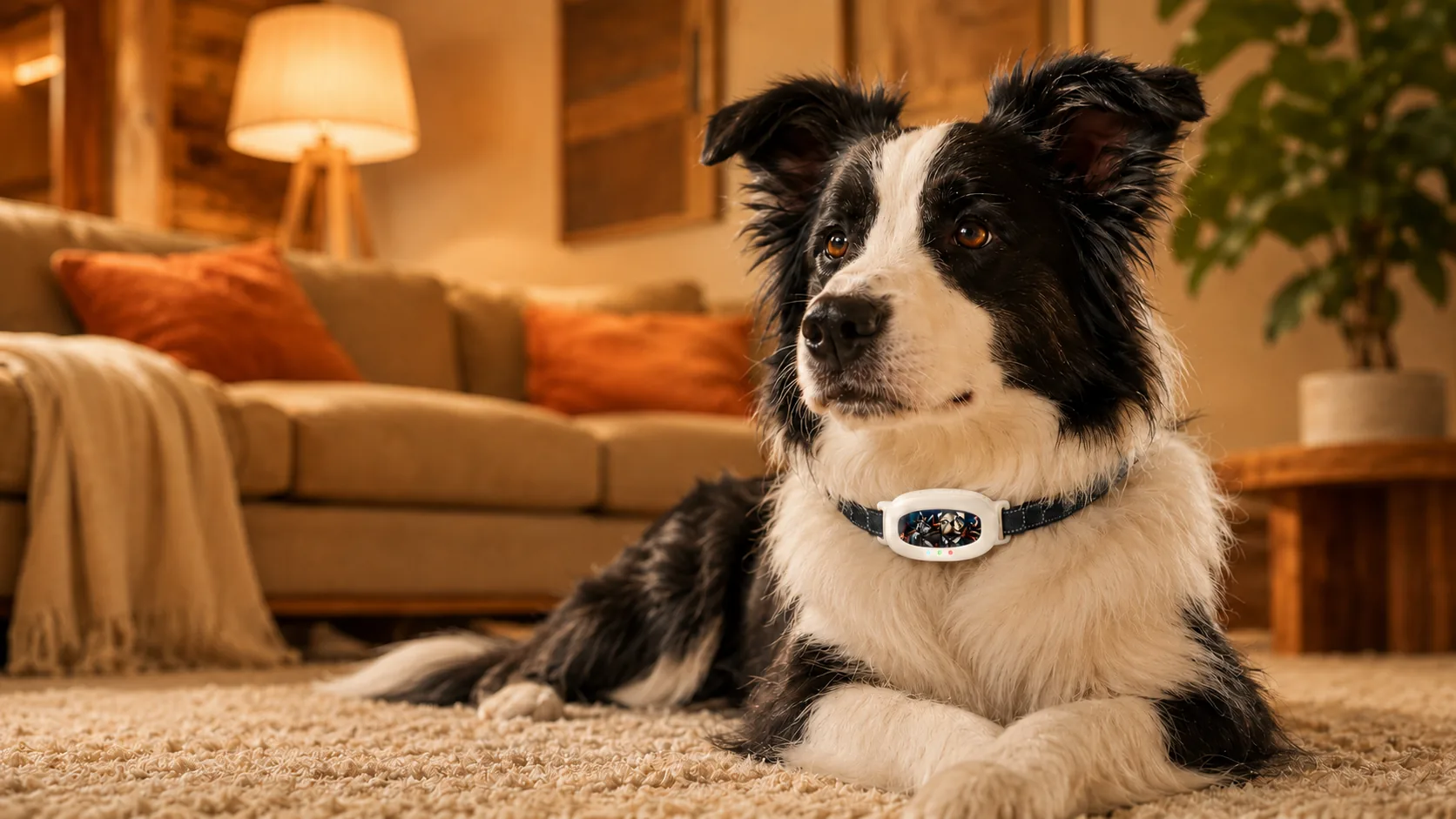 GuardHound Long-Lasting GPS Pet Tracker · Pearl White · GuardHound DOG
