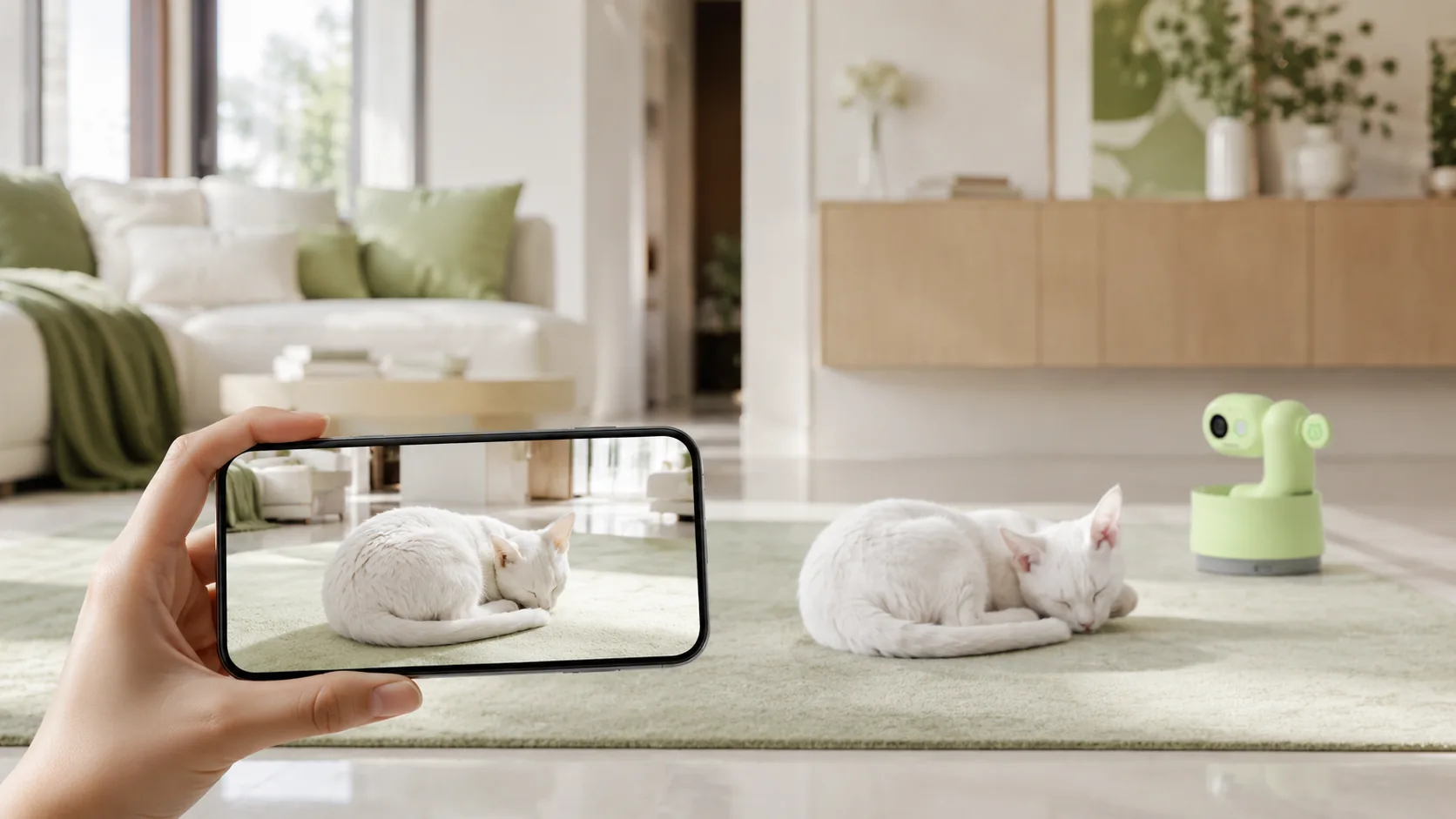 GuardLynx Fixed Smart Pet Camera · HD Live Monitoring · GuardLynx