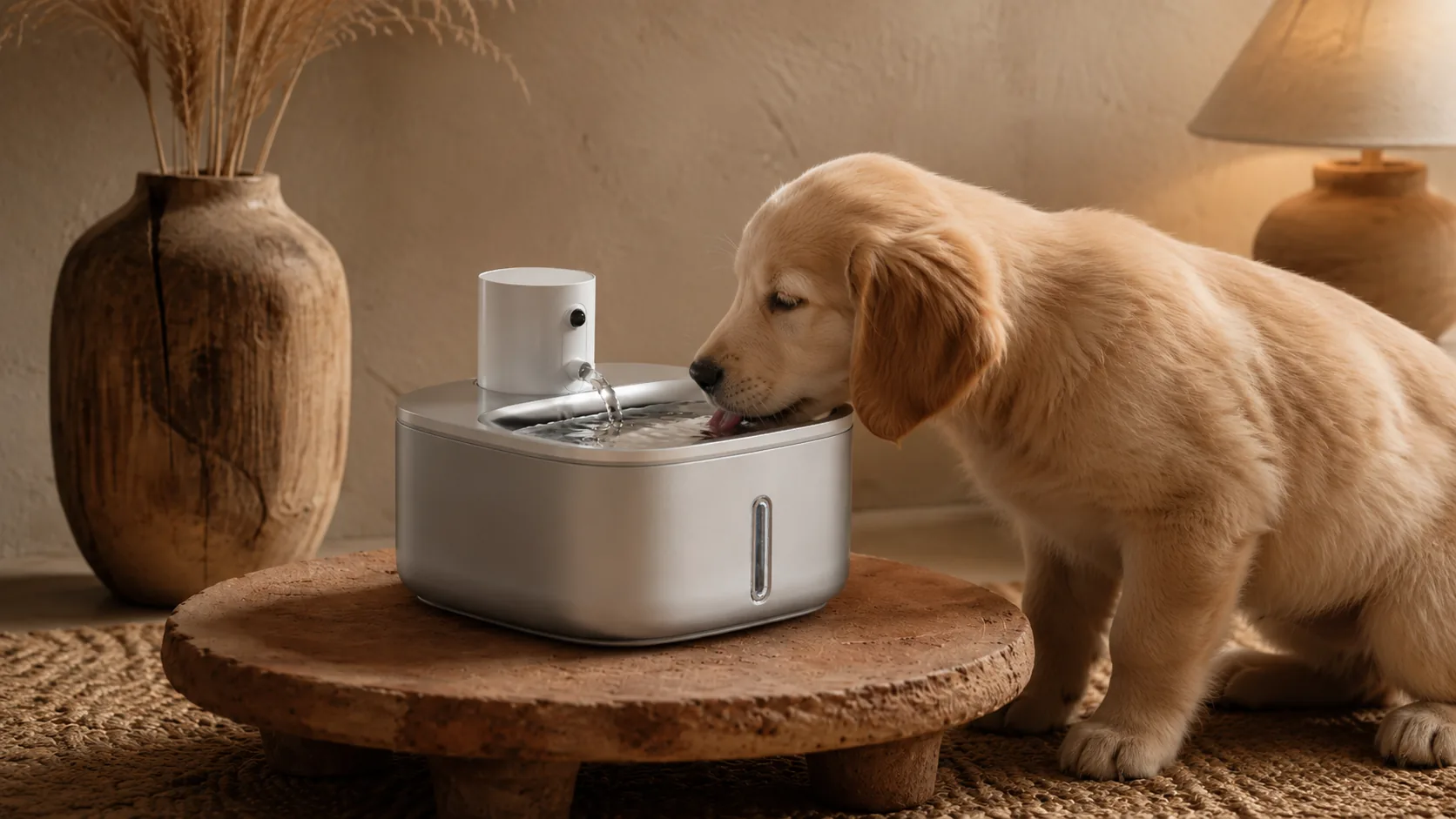 GuardHound Smart Water Fountain for Pets · Smart Sensor Technology · GuardHound DOG