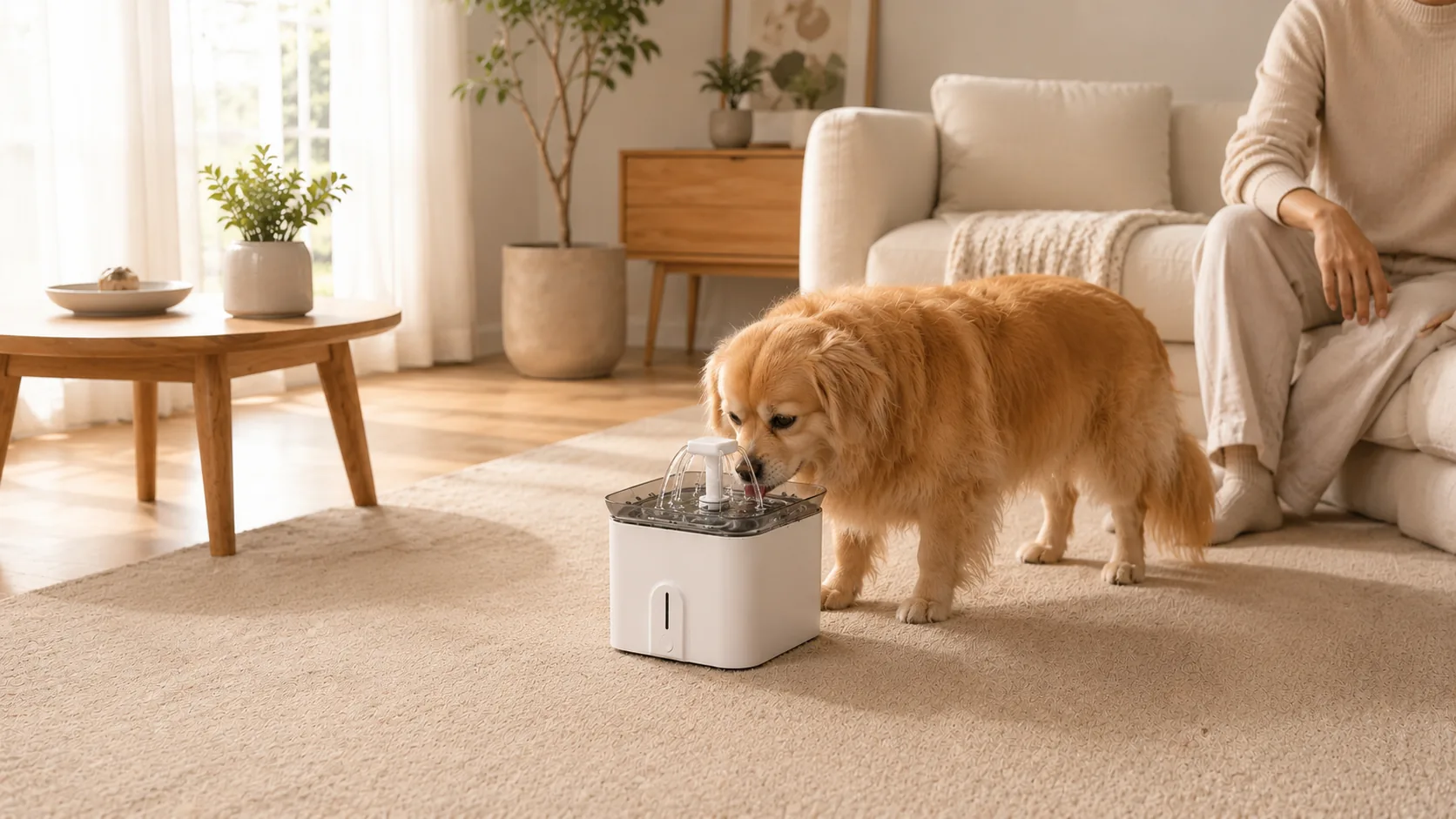 Pet Water Fountain with Circulation Filter · Detail image 1 · GuardHound DOG