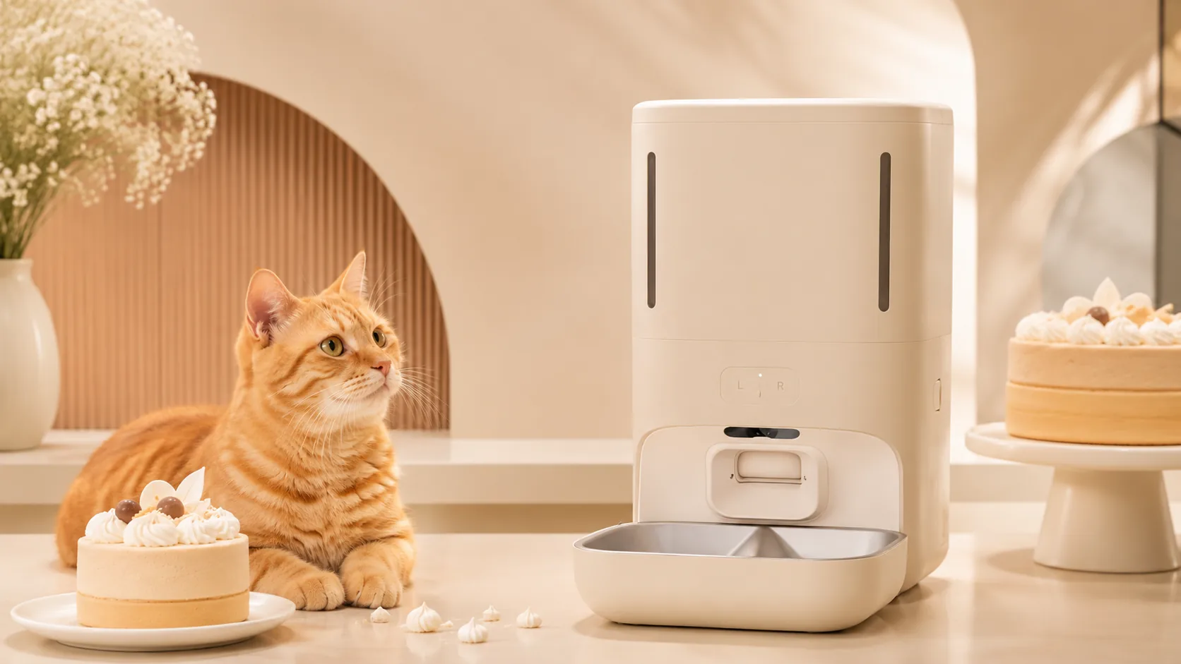 GuardLynx Mousse Smart Weighing Feeder · GuardLynx
