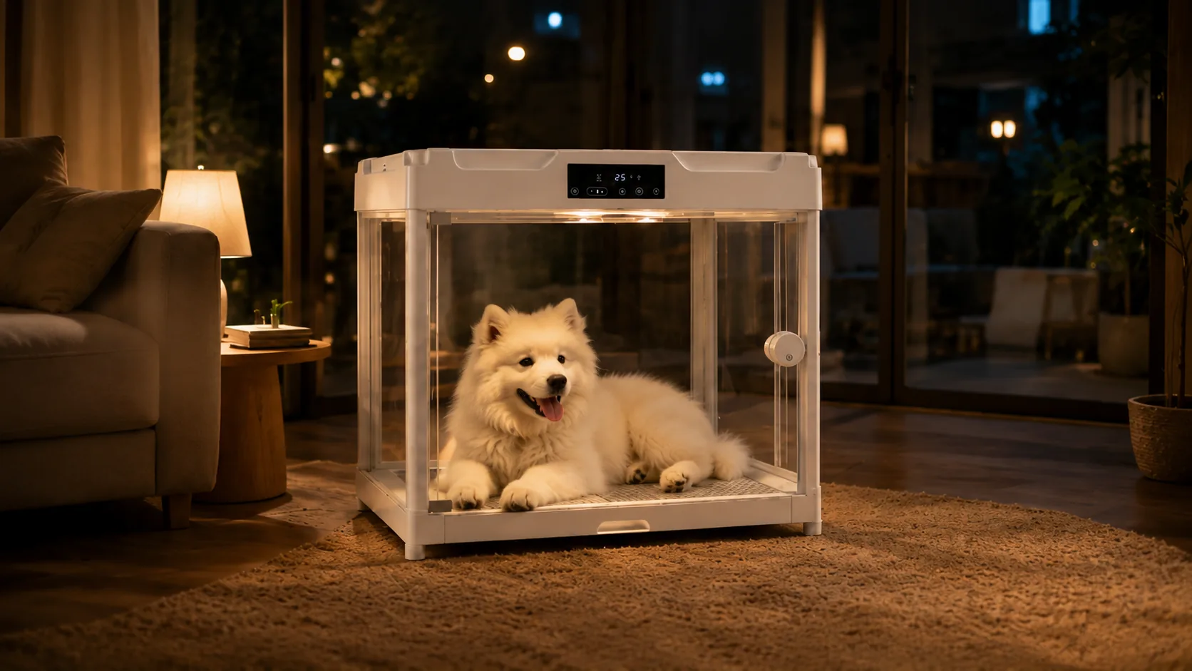 GuardHound All-Smart Pet Cabin · All-Weather Durability · GuardHound DOG