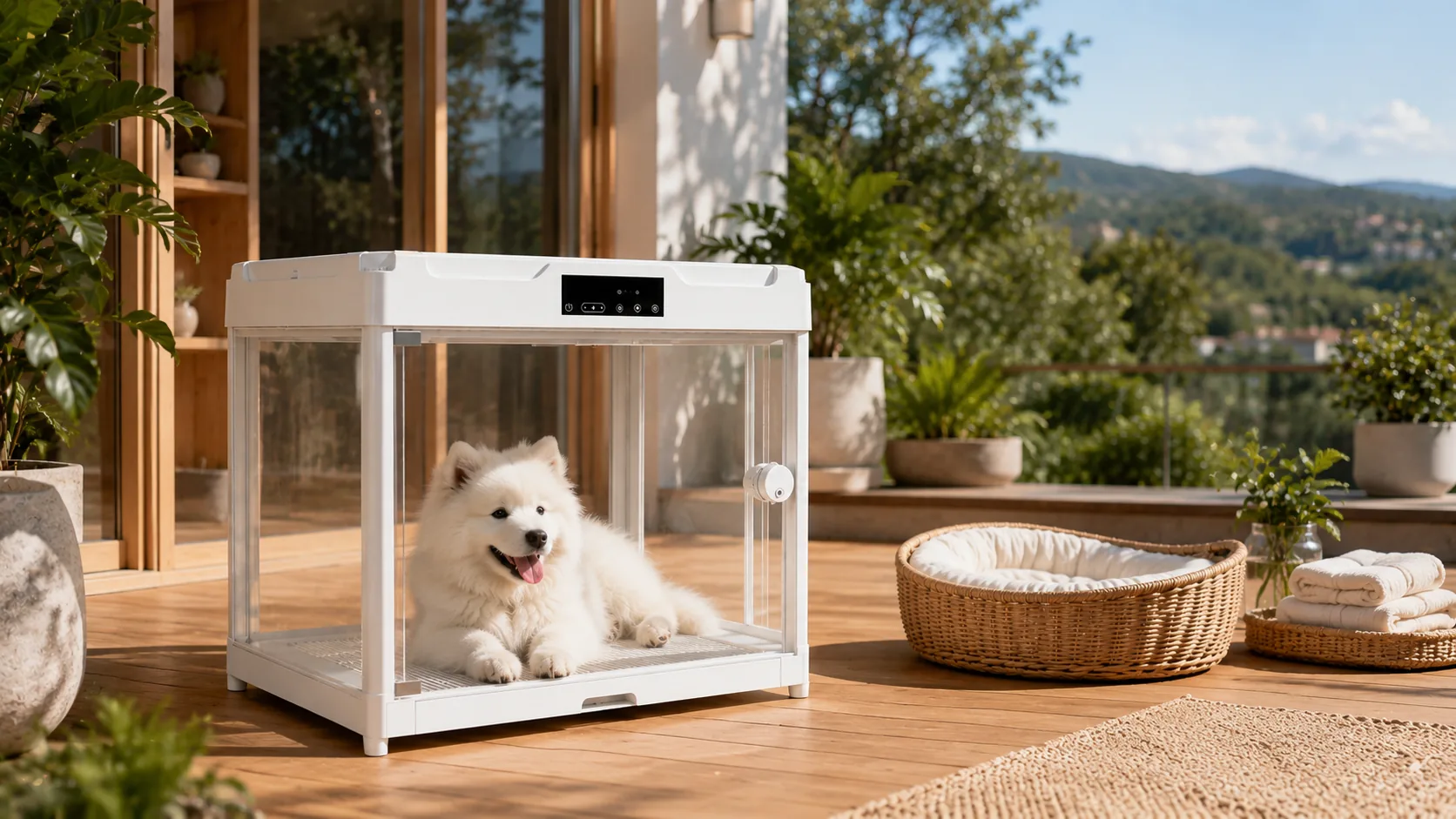 GuardHound All-Smart Pet Cabin · Patio Paradise · GuardHound DOG
