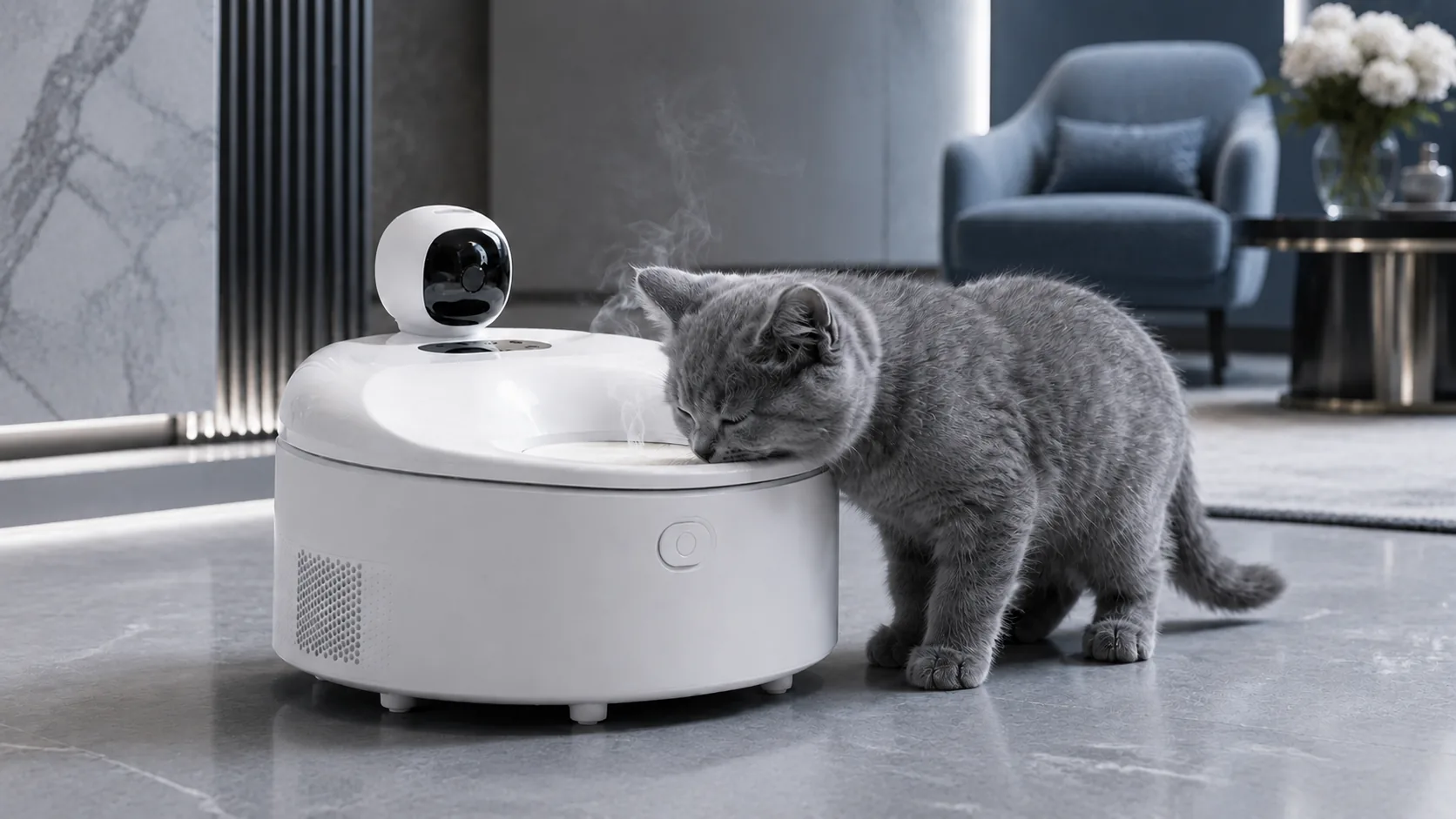 Fresh Food Meal Feeder with Temperature Control · Multi-Food Feeding · GuardLynx