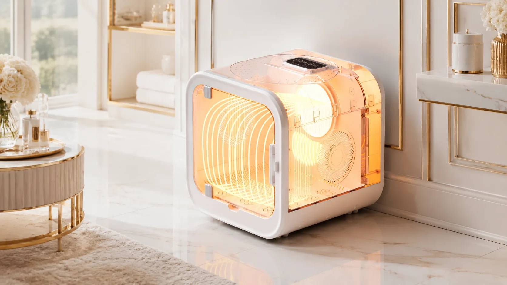 GuardLynx Smart Pet Drying Box · 360° Drying Coverage · GuardLynx