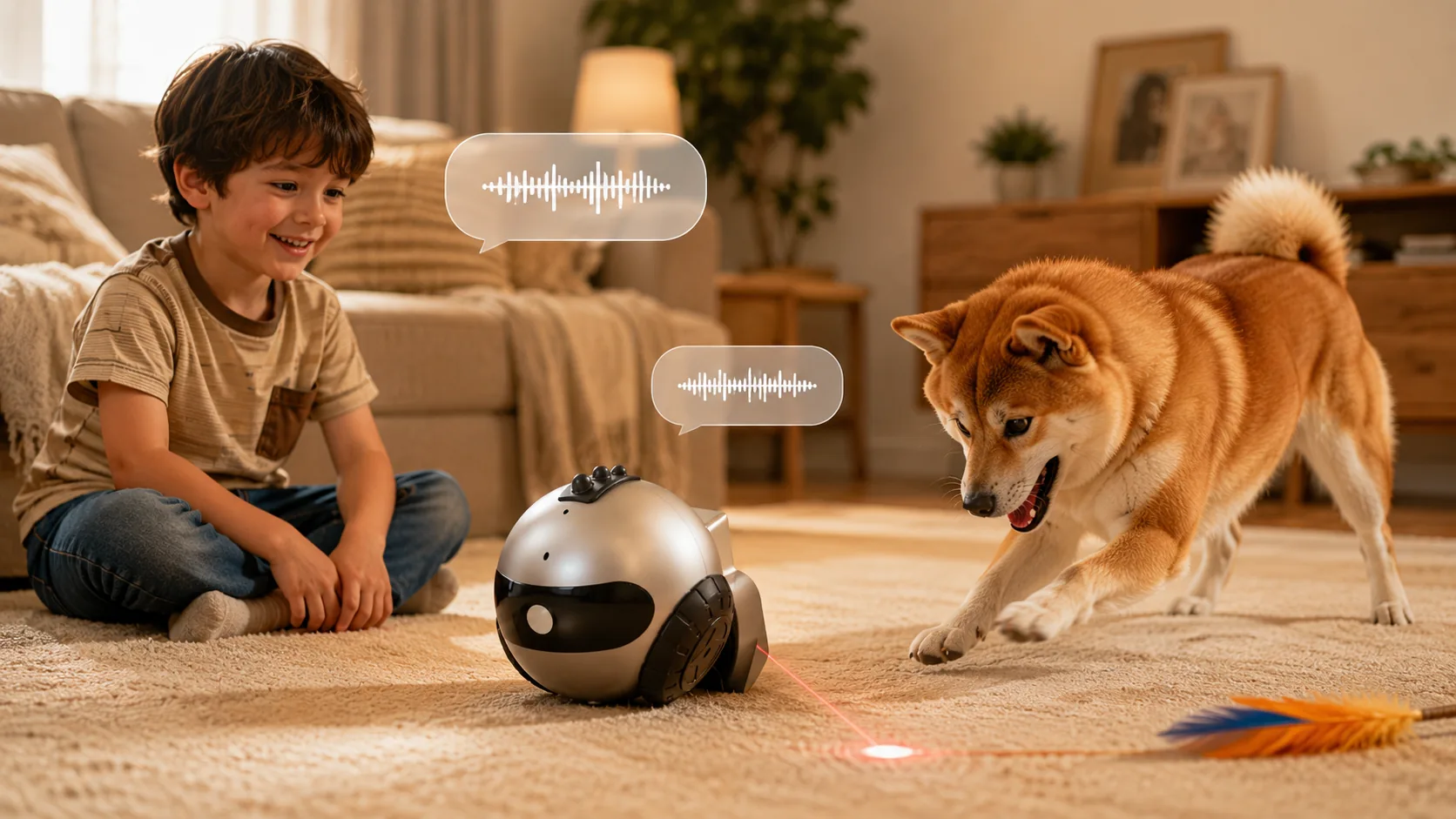 GuardHound Pet Monitoring Robot · Two-Way Audio · GuardHound DOG