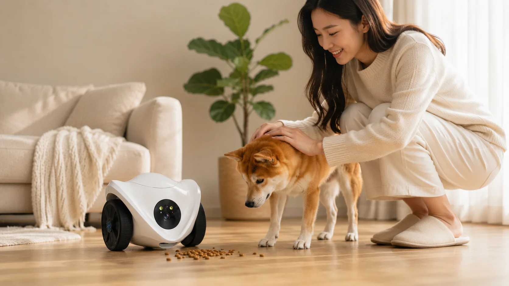 GuardHound Interactive Pet Monitoring Feeder · Busy Workday · GuardHound DOG