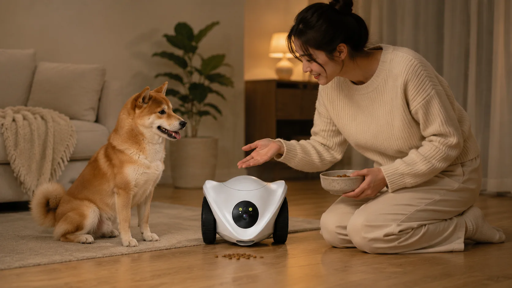GuardHound Interactive Pet Monitoring Feeder · Multiple Pets · GuardHound DOG