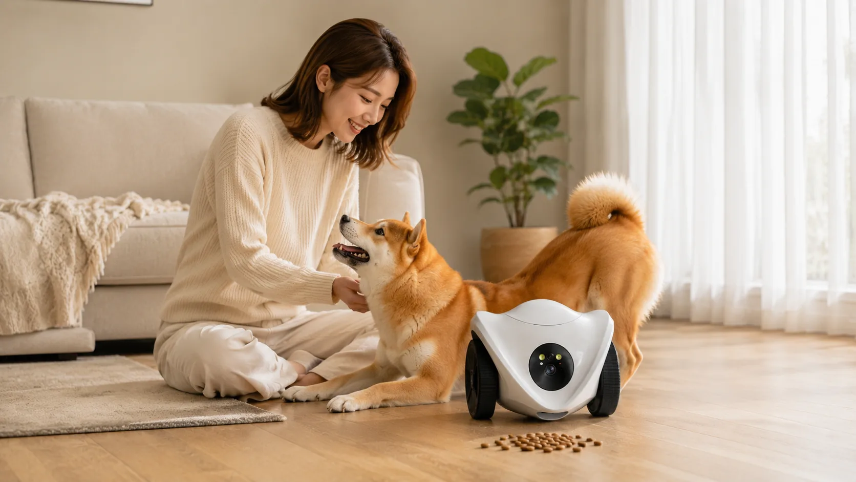 GuardHound Interactive Pet Monitoring Feeder · Treat Time · GuardHound DOG