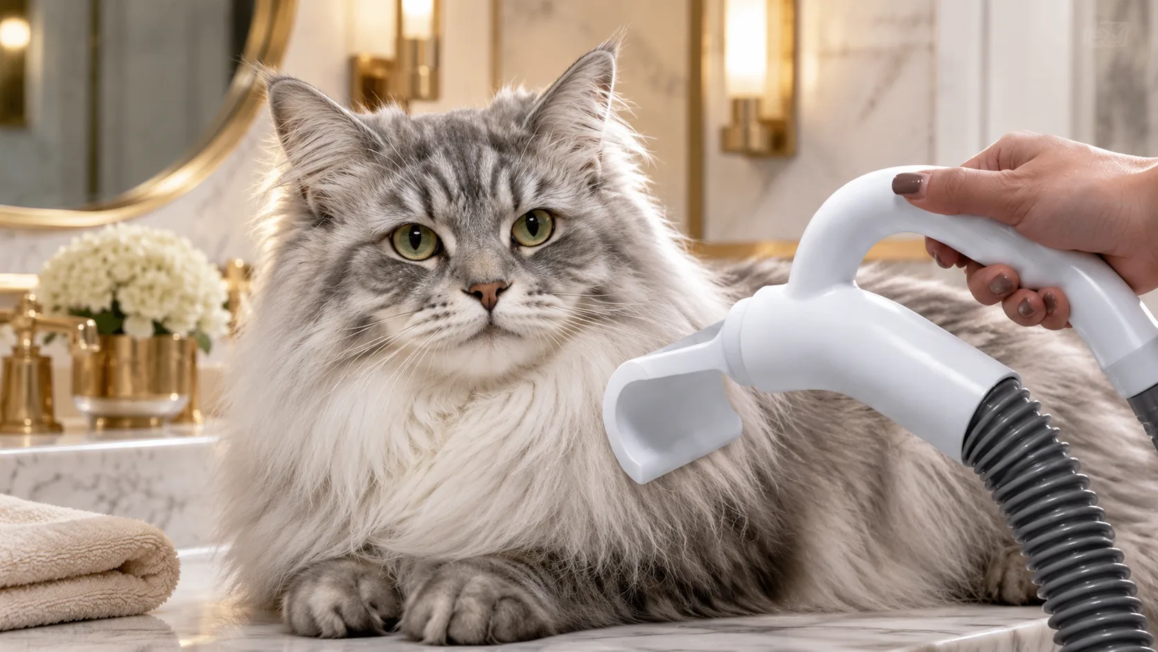 GuardLynx Smart Pet Blow Dryer · Deep Root Drying · GuardLynx