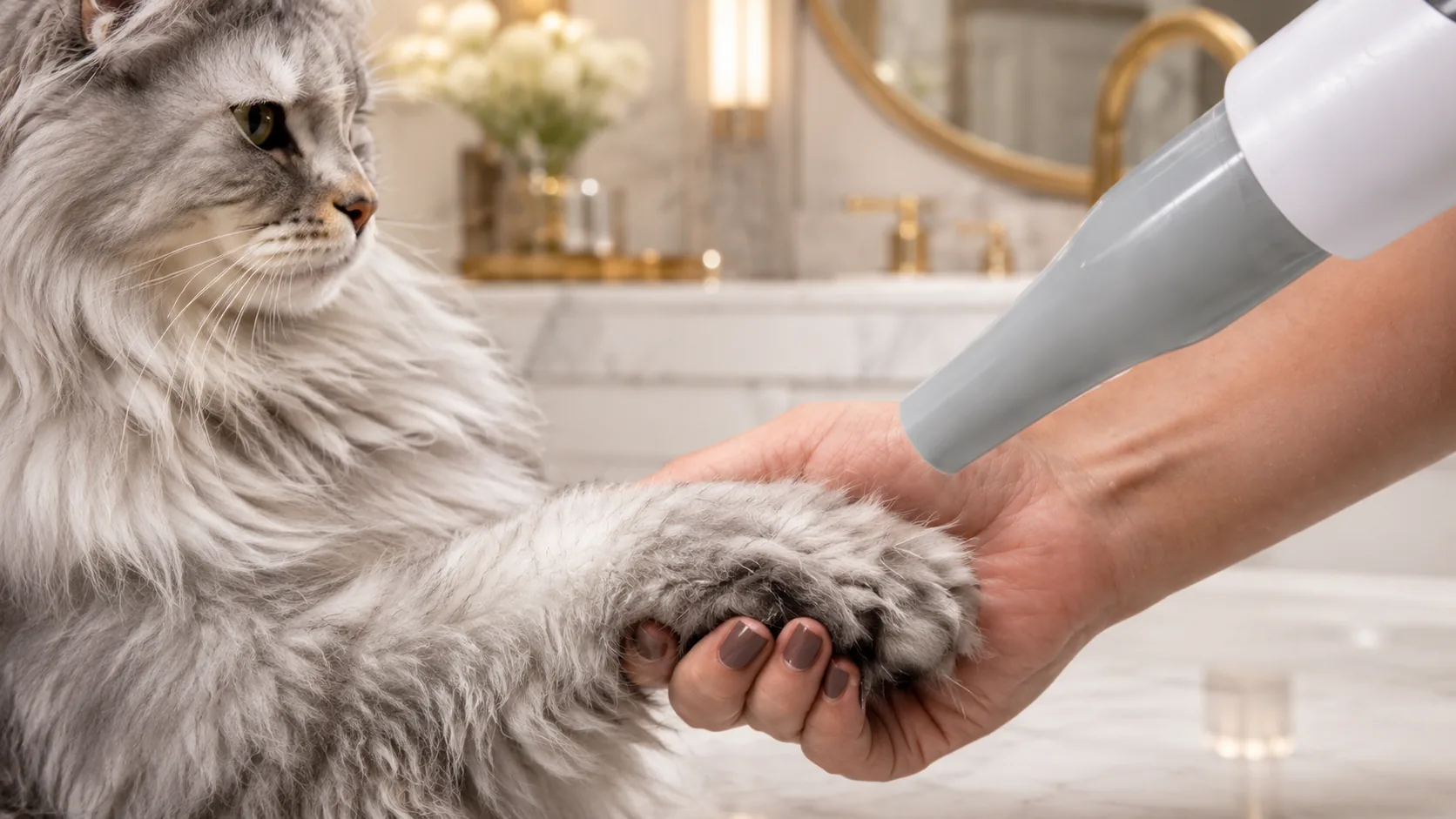GuardLynx Smart Pet Blow Dryer · Precision Drying · GuardLynx