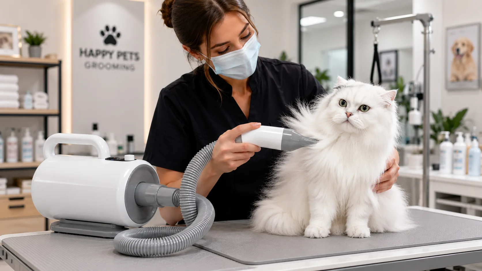 GuardLynx Smart Pet Blow Dryer · Pet Shop · GuardLynx