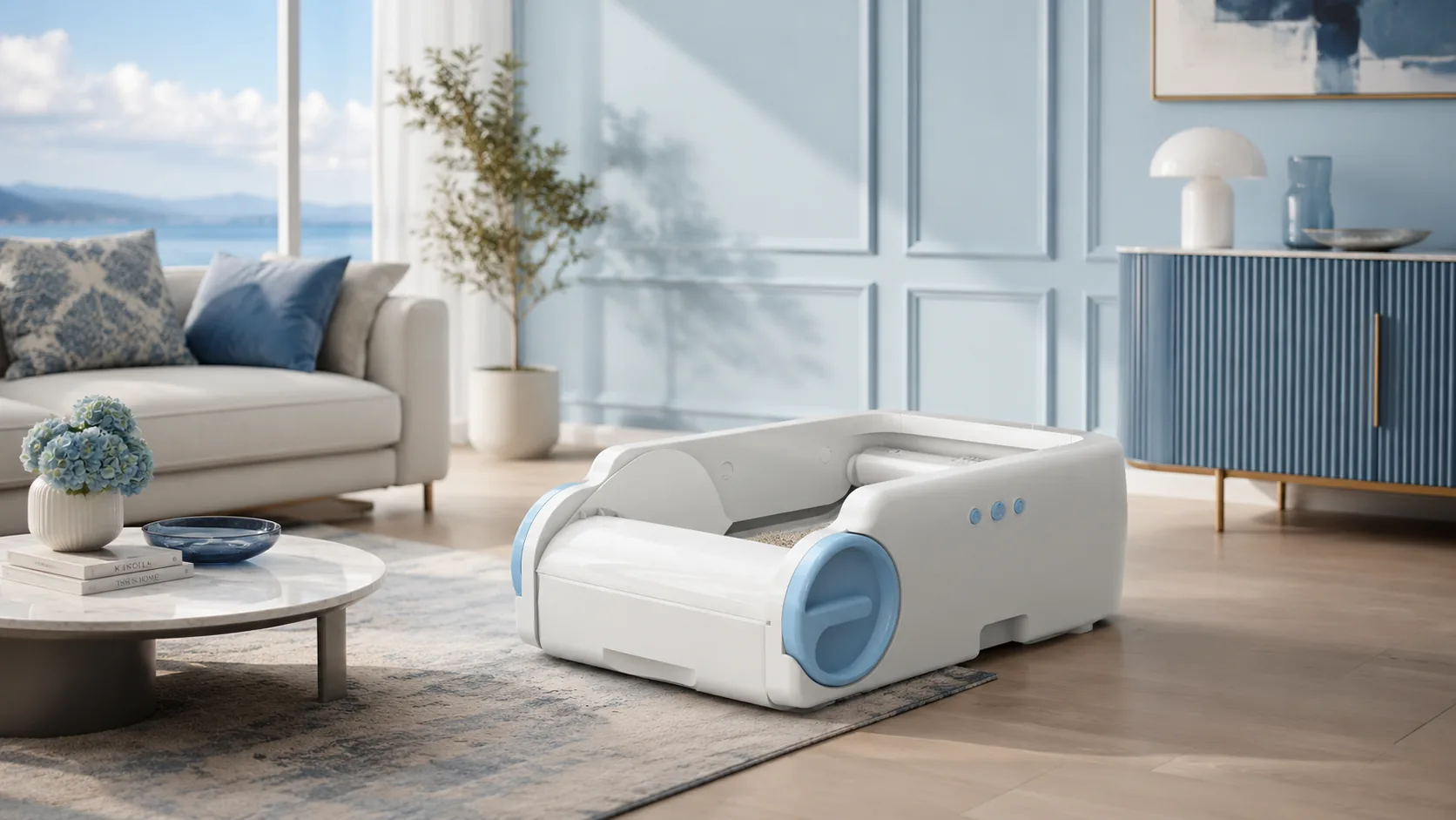 Open-Top Deodorizing Smart Litter Box · Detail image 1 · GuardLynx
