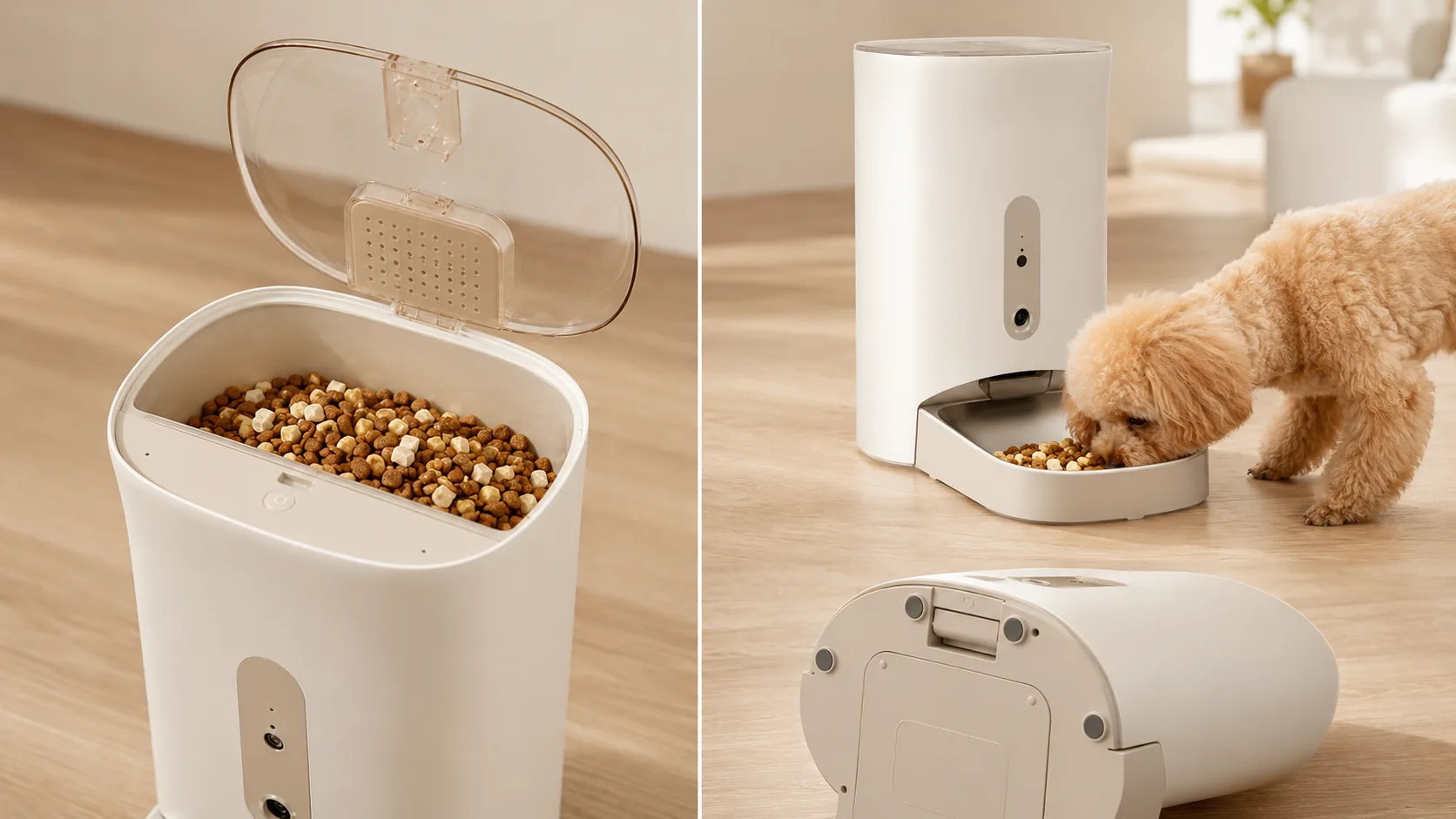 GuardHound Smart Feeder with Camera · Two-Way Audio · GuardHound DOG