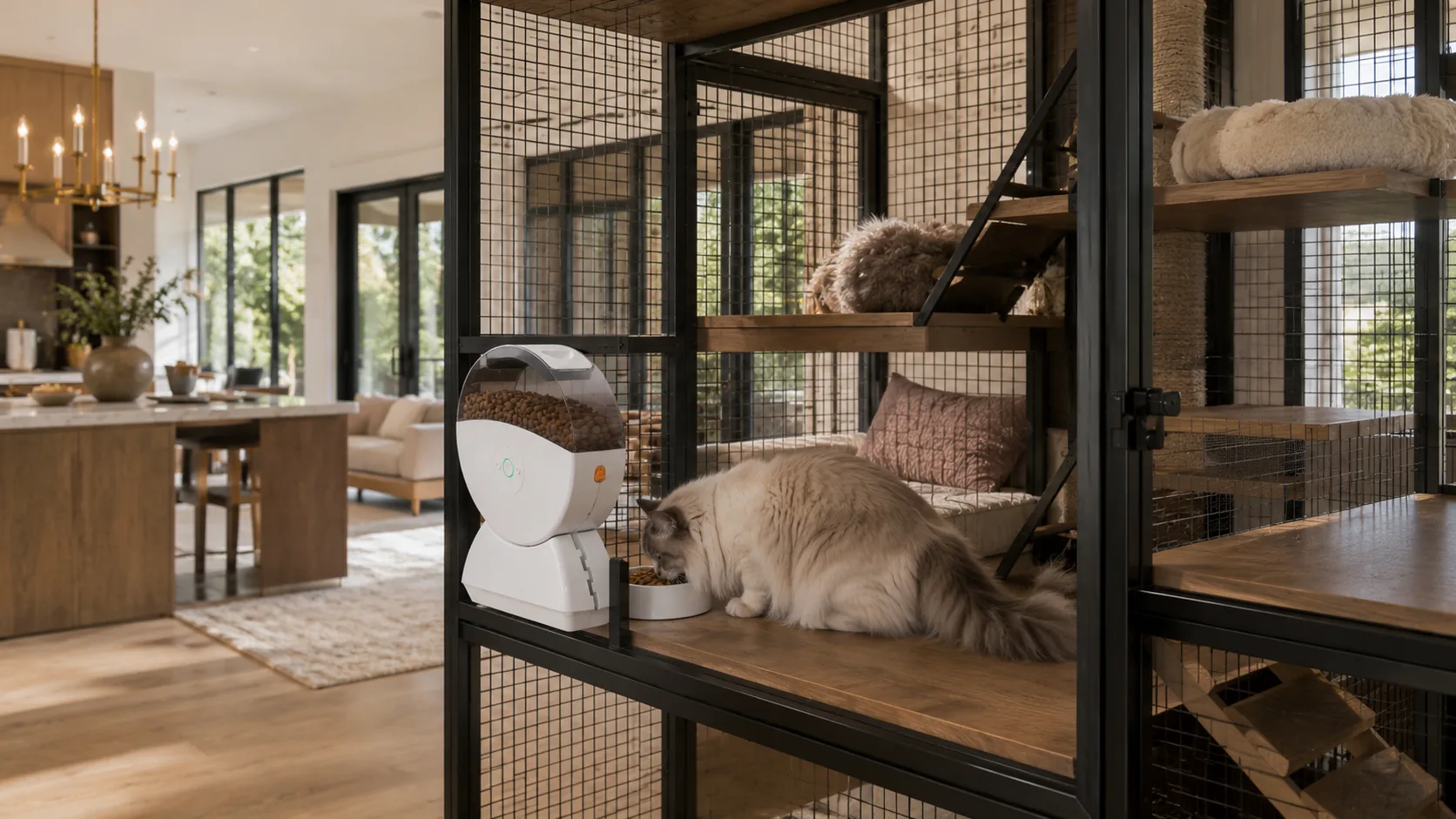 Crate Smart Feeder with Voice Reminder · Voice Reminder · GuardLynx