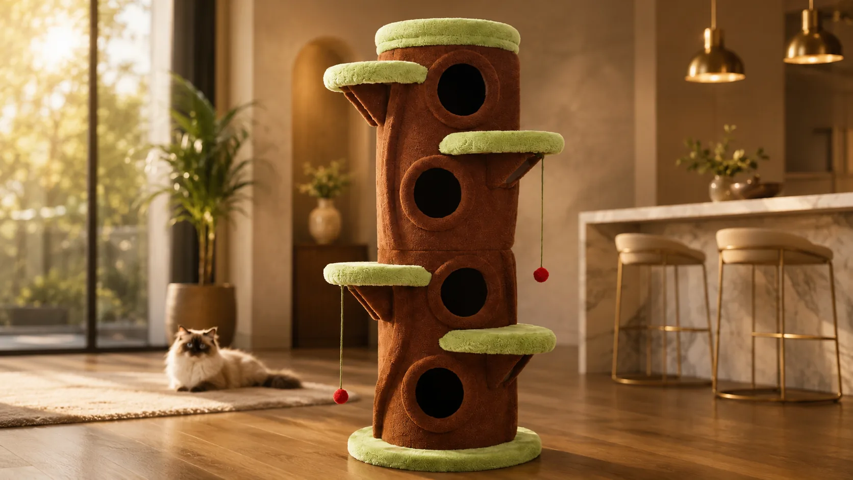 Tree Hollow Multi-Level Cat Tree · Detail image 1 · GuardLynx