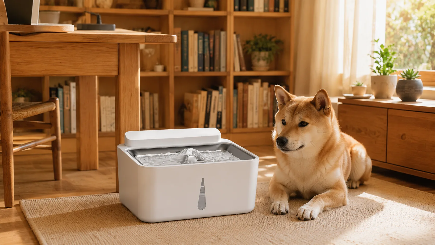 GuardHound Smart Recirculating Water Fountain · GuardHound DOG