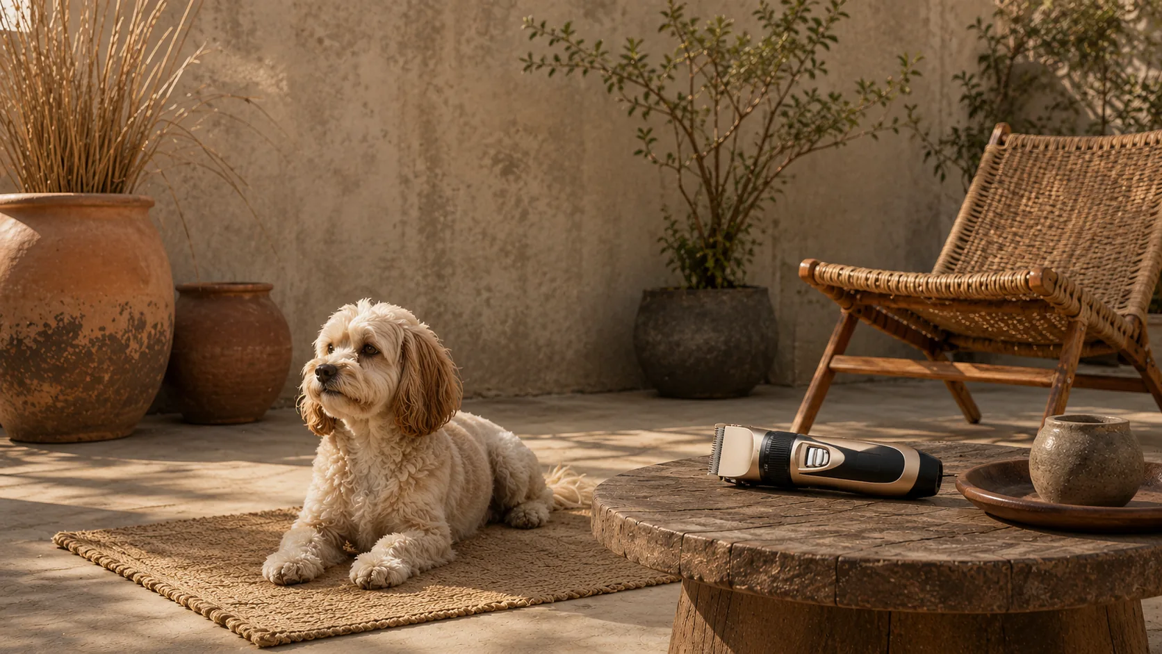 Smart Pet Clipper with Precision Guard · GuardHound DOG