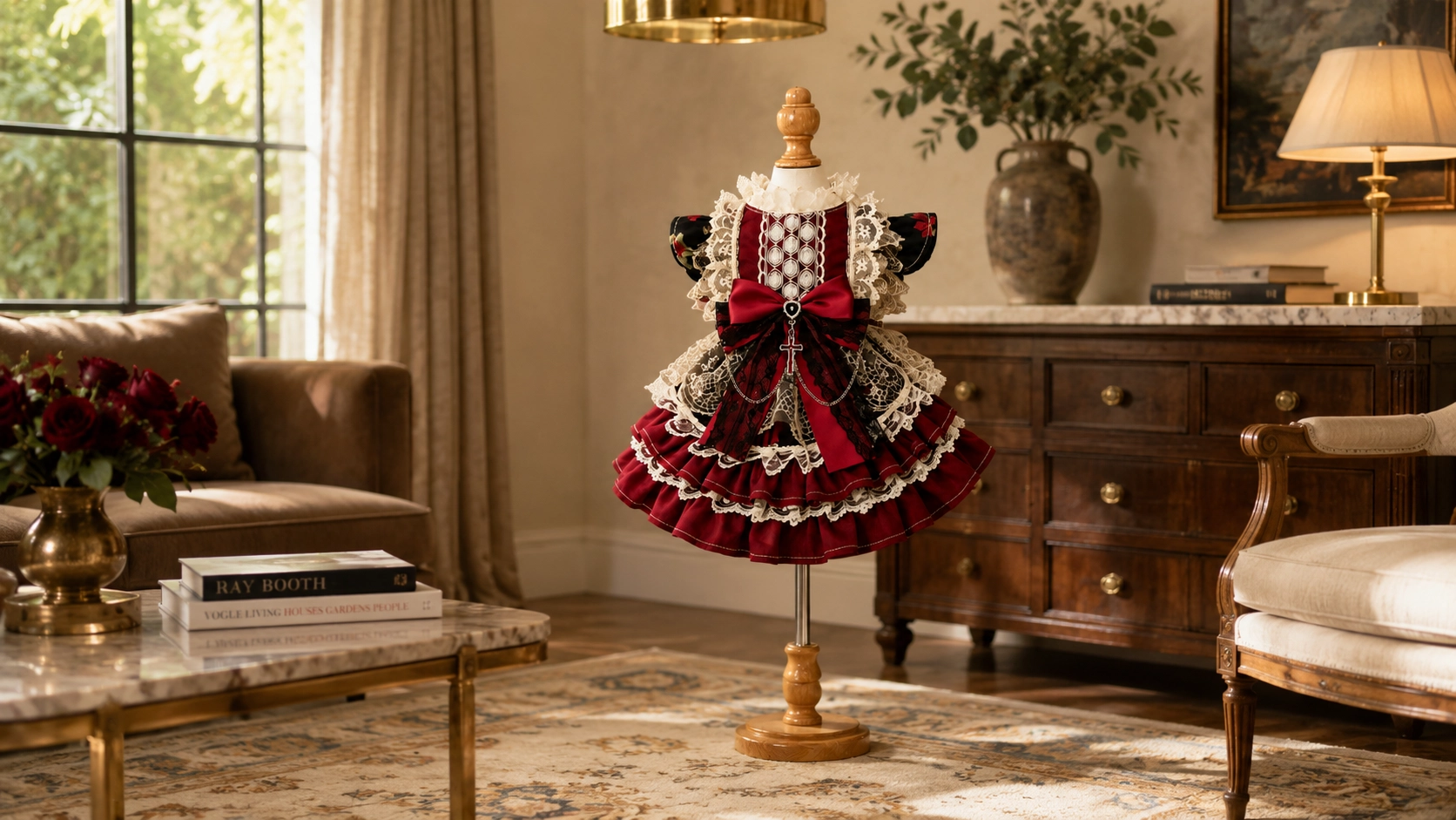 Lolita Vintage Cat Dress · Detail image 1 · GuardLynx