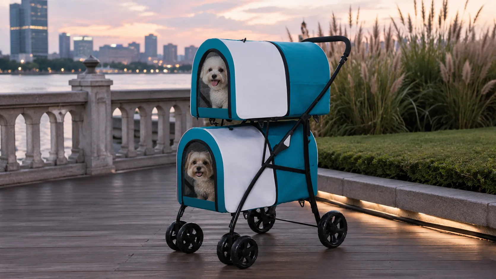 GuardHound Double-Decker Pet Stroller · GuardHound DOG