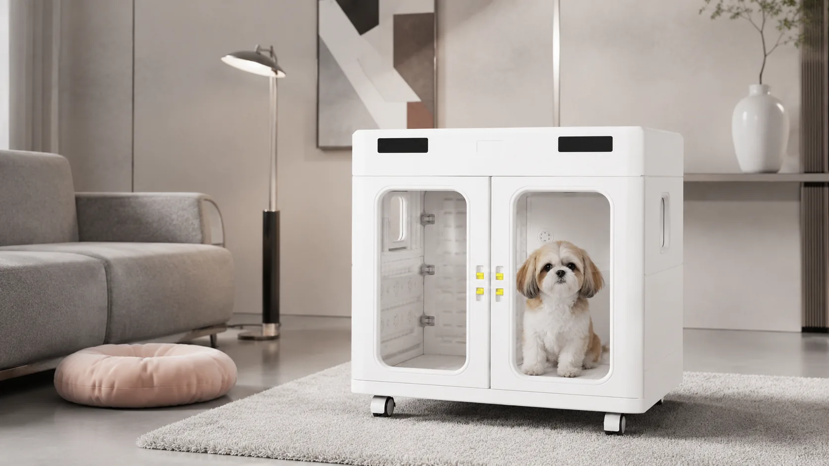 Smart Pet Drying Box with Intelligent Temperature Control · GuardHound DOG