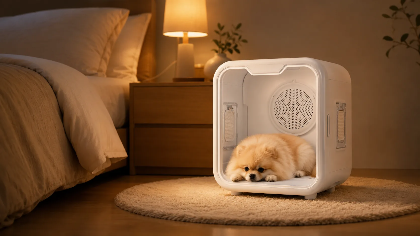 GuardHound Smart Pet Drying Box · Husky Quiet Night · GuardHound DOG