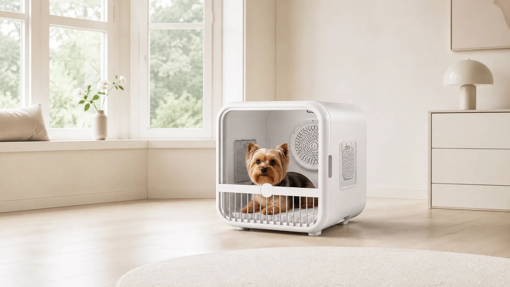 GuardHound Smart Pet Drying Cabinet · GuardHound DOG