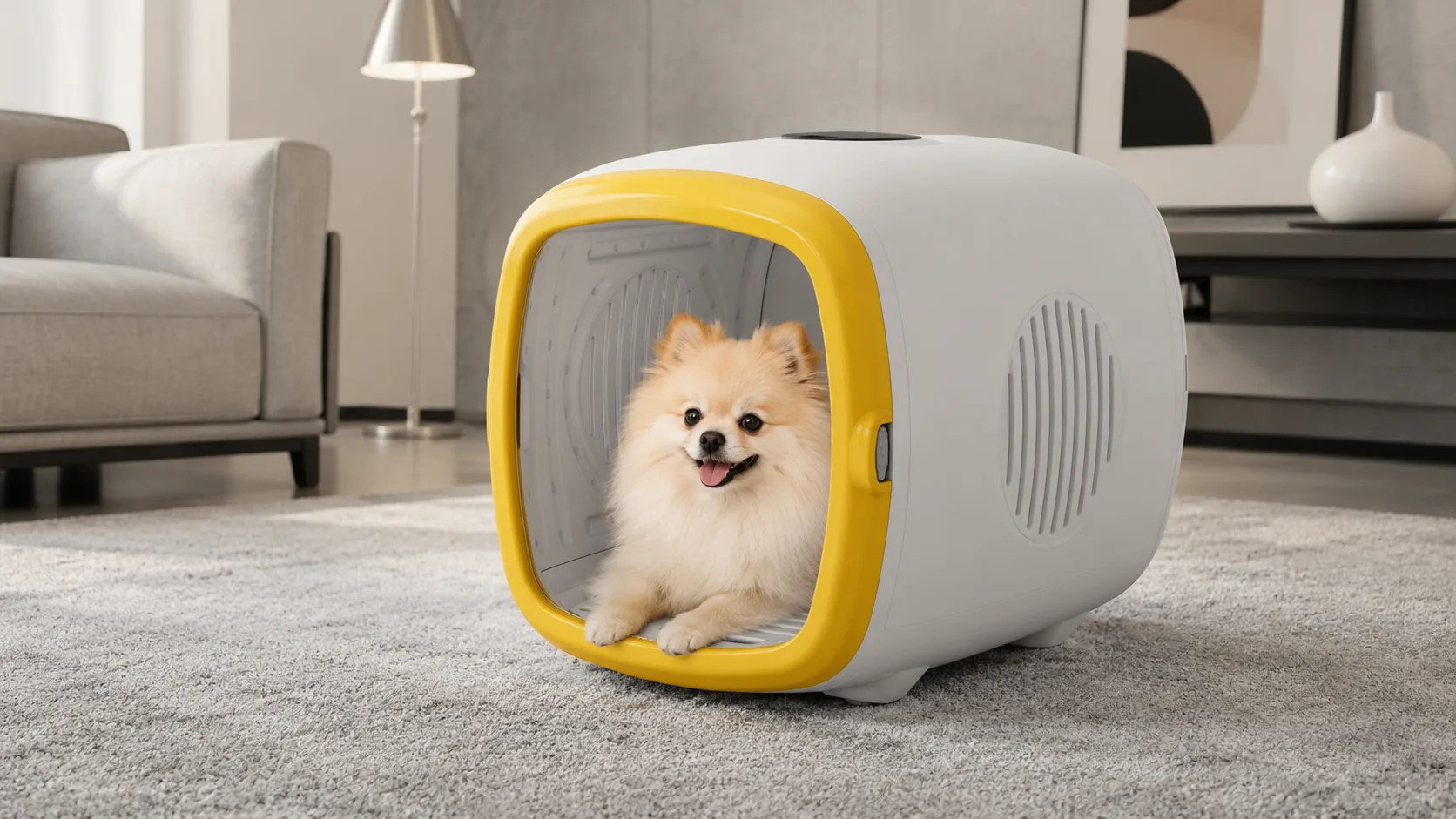 GuardHound Smart Pet Drying Cabinet · GuardHound DOG
