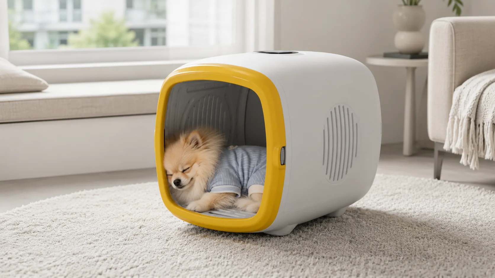 GuardHound Smart Pet Drying Cabinet · Ultra-Quiet Operation · GuardHound DOG