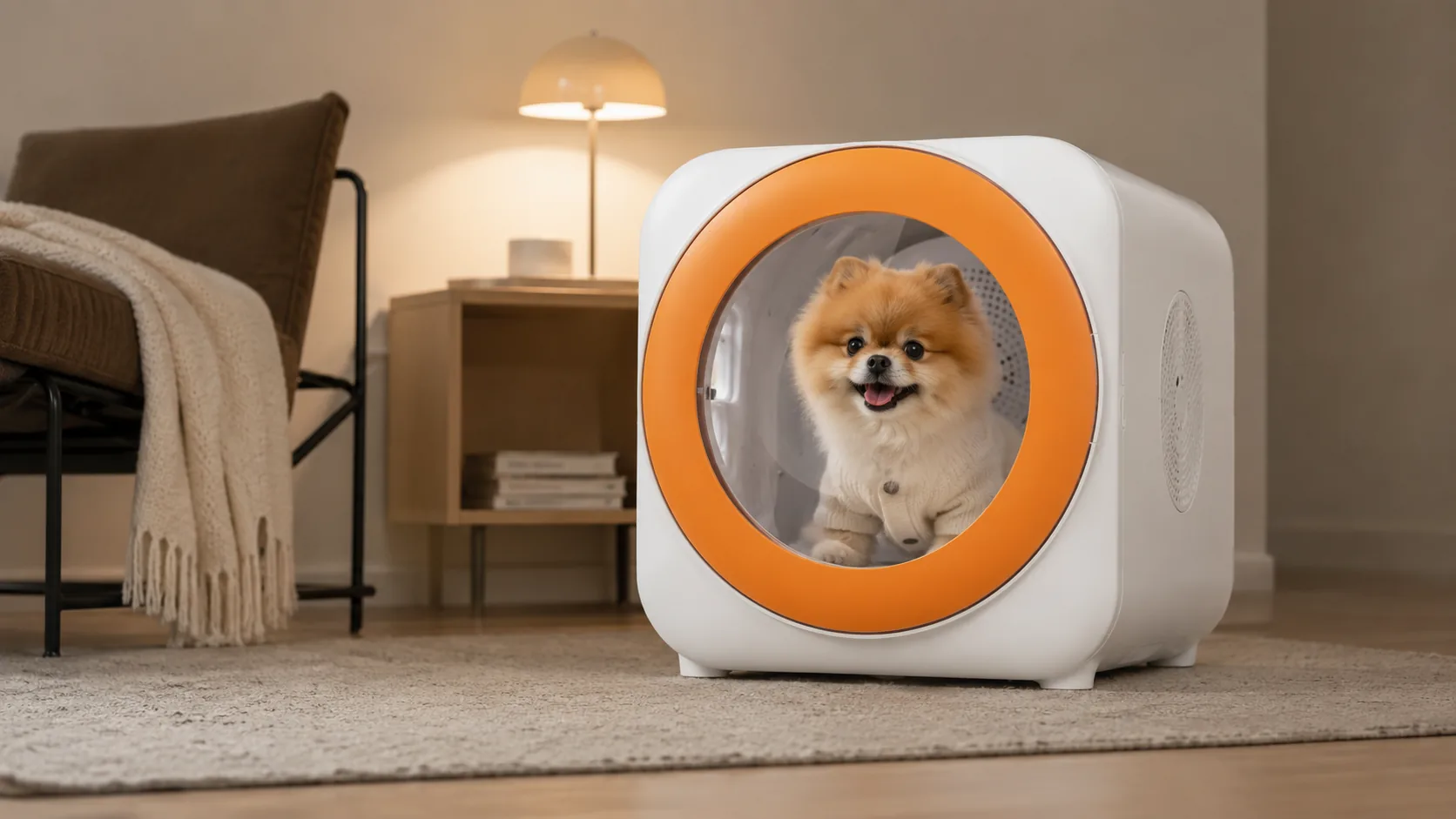GuardHound Smart Pet Drying Box · Clear View Window · GuardHound DOG