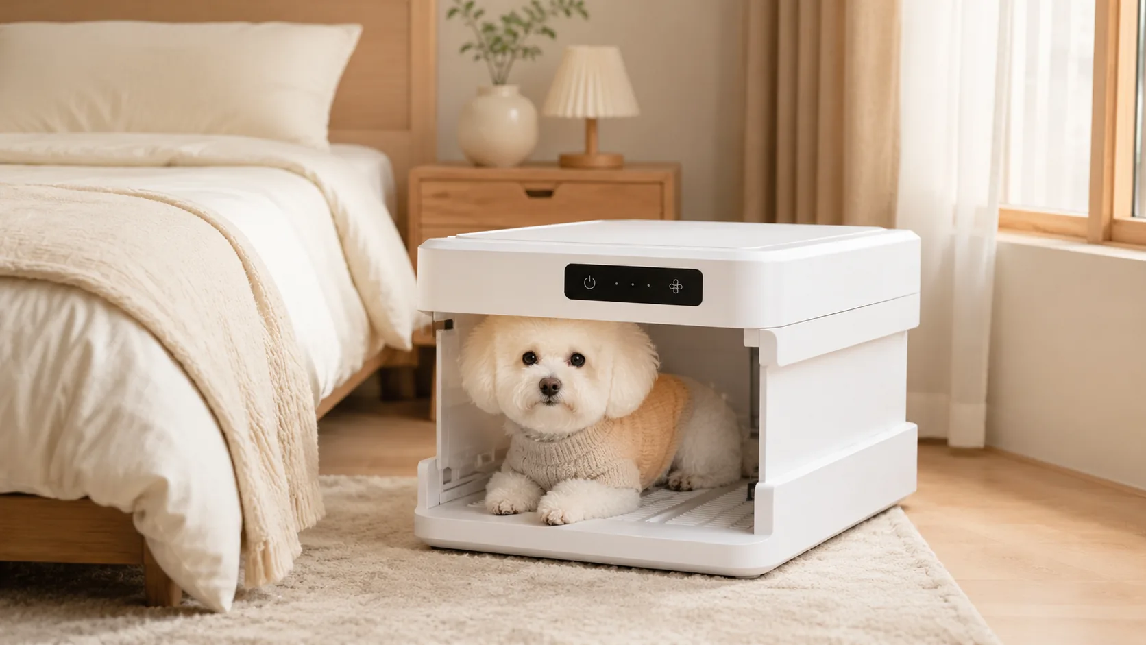 GuardHound Smart Pet Drying Box · Ultra-Quiet Design · GuardHound DOG