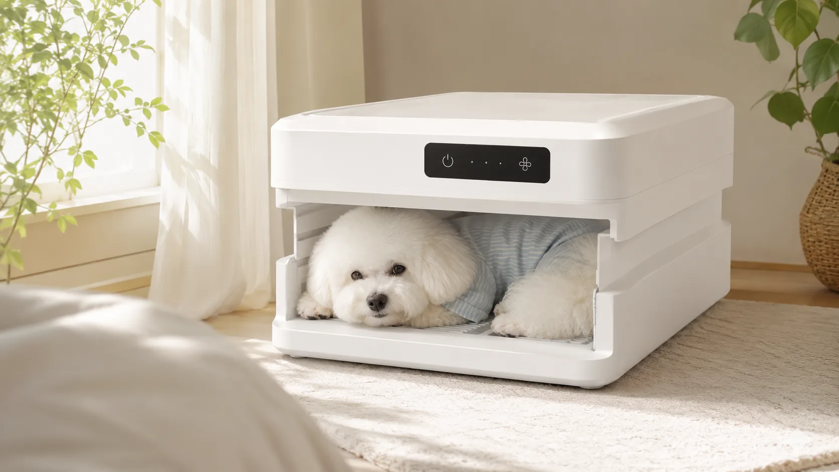 GuardHound Smart Pet Drying Box · UV Sterilization · GuardHound DOG
