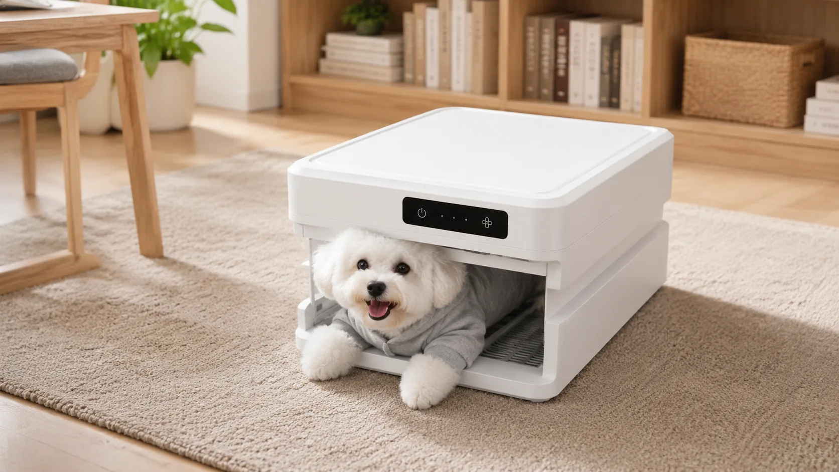 GuardHound Smart Pet Drying Box · Multiple Fan Speeds · GuardHound DOG