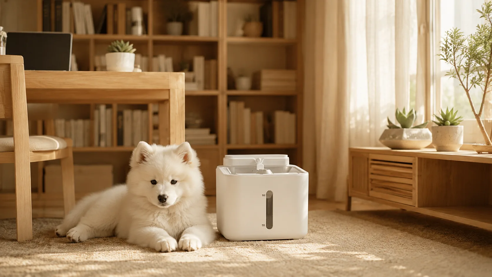 GuardHound Smart Circulating Pet Water Fountain · GuardHound DOG