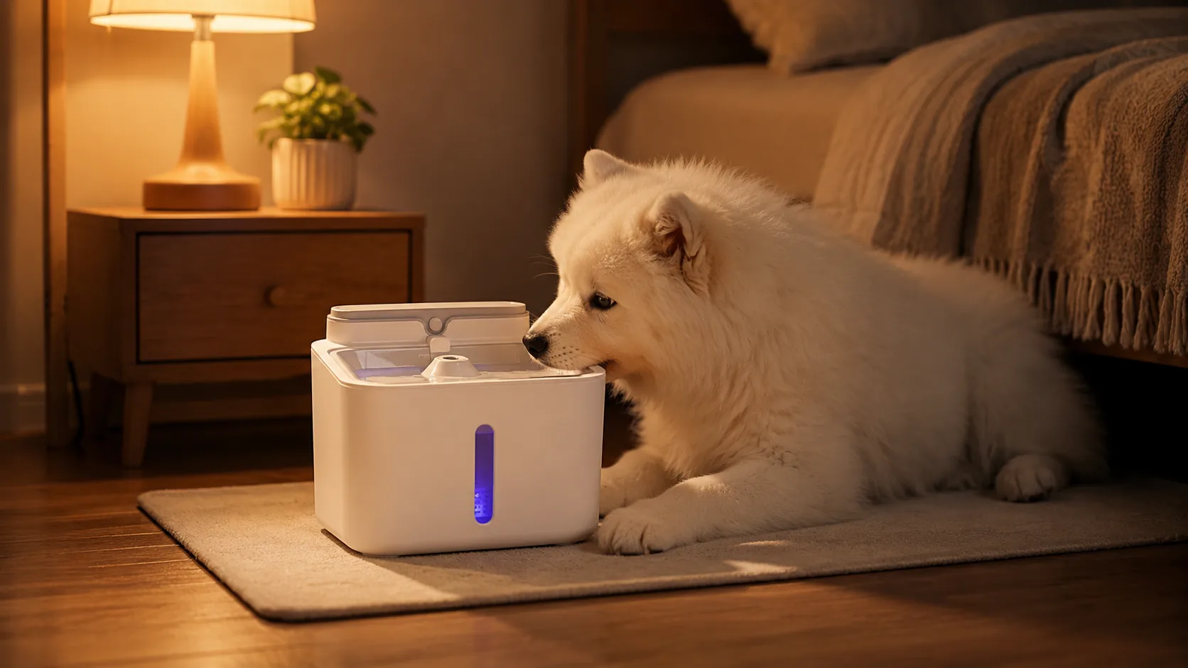 GuardHound Smart Circulating Pet Water Fountain · Ultra-Quiet Operation · GuardHound DOG