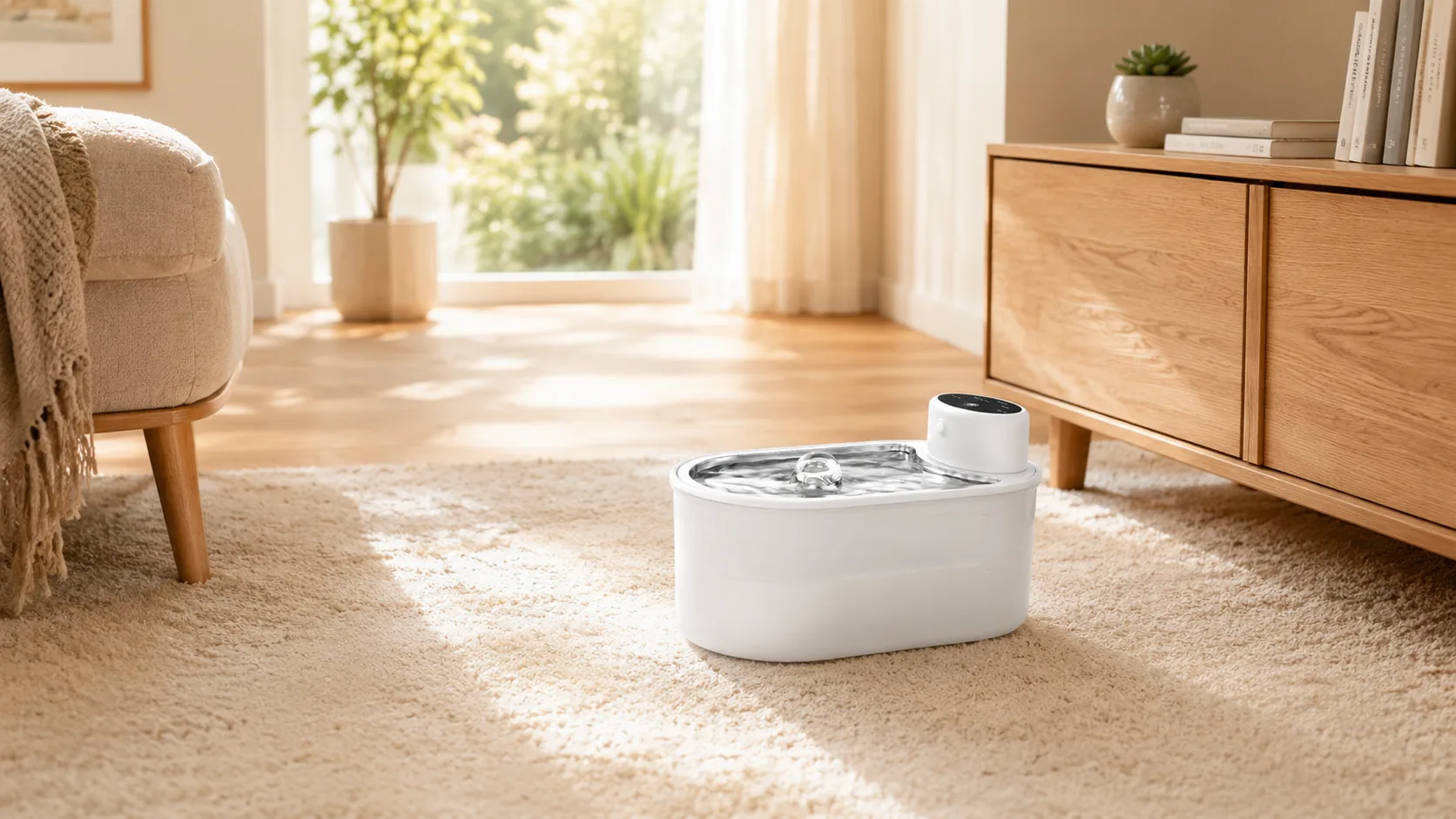 Smart Circulating Oxygen Water Fountain · Detail image 1 · GuardHound DOG
